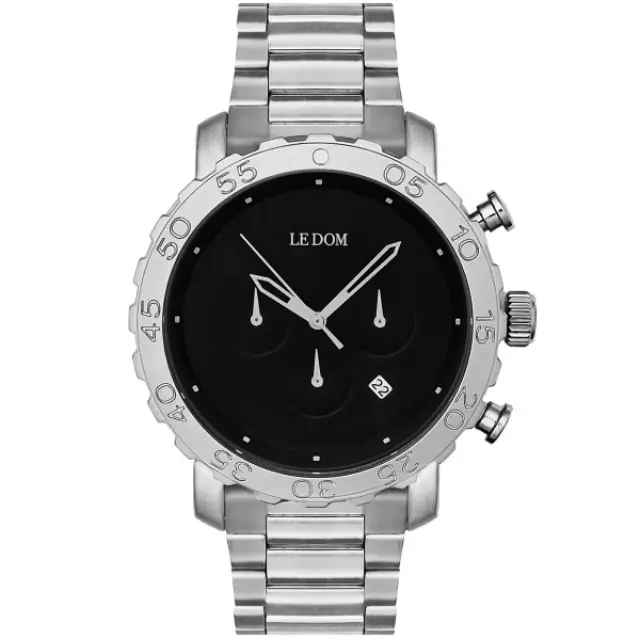 Le Dom Multiverse, Men's Watch, Silver Stainless Steel Bracelet LD.1496-2