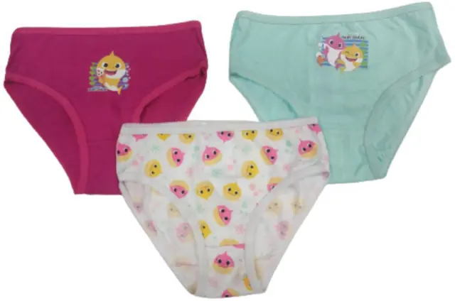 Βρακάκια Σετ 3τμχ Baby Shark Pink Veraman White 80800390000 - 24 M (92cm)