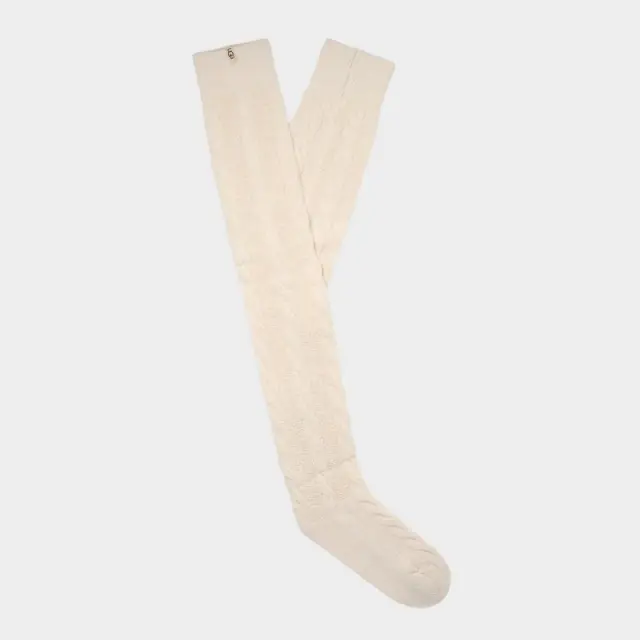 Ψηλές Καλτσες Ugg Zanika Thigh High 1171626-00E2 Εκρού - ONESIZE