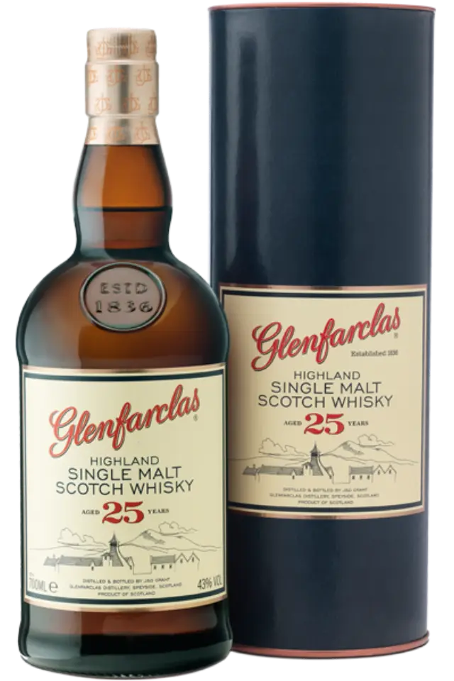 GLENFARCLAS 25 YEARS AGED 700ml
