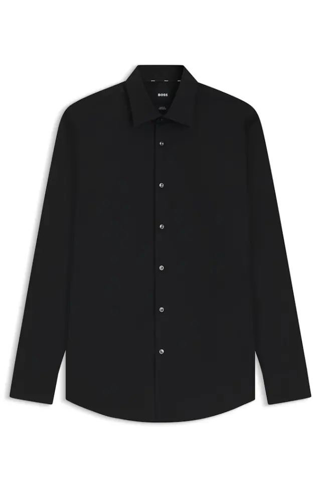 Boss ανδρικό πουκάμισο μακρυμάνικο slim fit 50469345-1