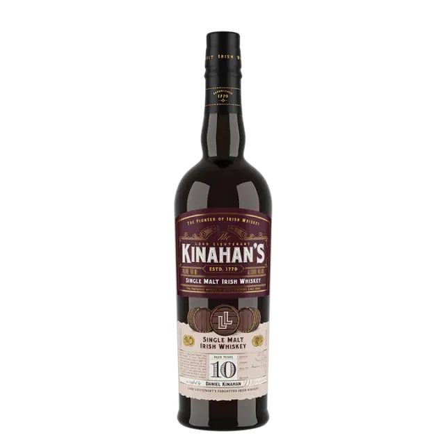 KINAHAN S 10 YEARS AGED SINGLE MALT WHISKEY 700ML