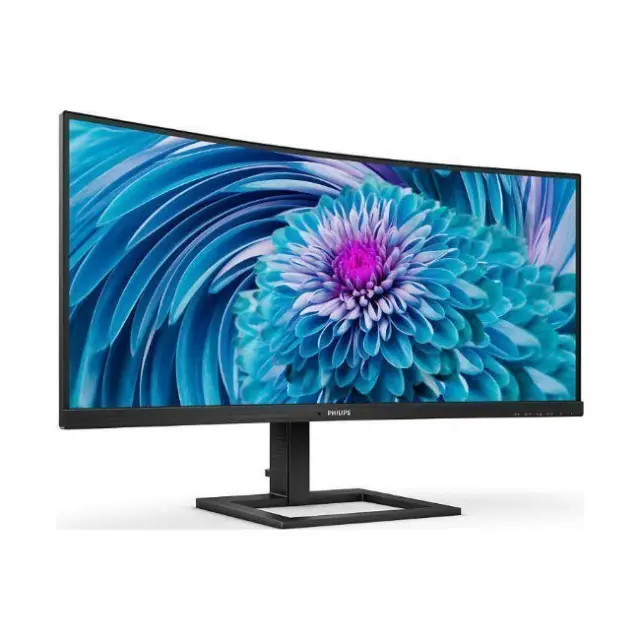 Philips Monitor 34" 346E2CUAE/00 Curved QHD VA Black (346E2CUAE/00) 3