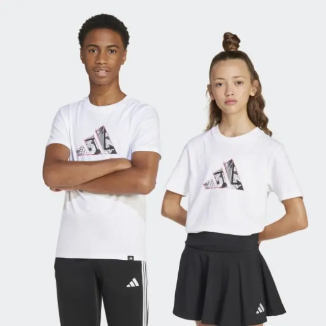 Adidas T-shirt White JI6672 - 140 2