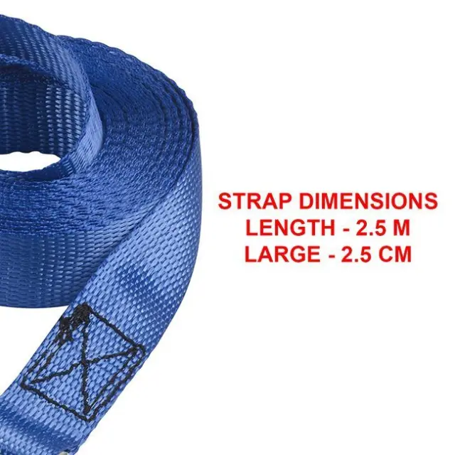 Master Lock 4363EURDAT - Σετ 2 ιμάντες 2,5m με πόρπη ασφαλείας Master Eco 3