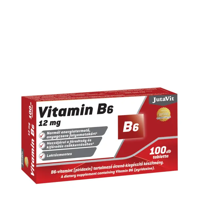 JutaVit Vitamin B6 12 mg (Piridoxin)