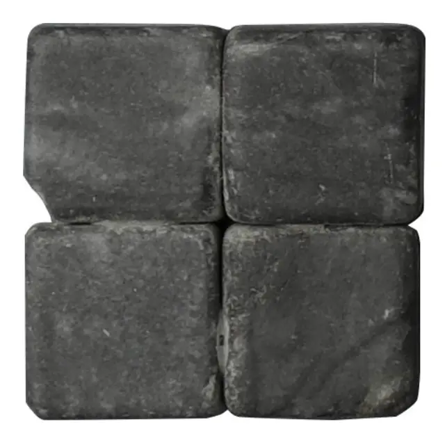 Μαρμάρινη Ψηφίδα M18 Nero Lavica 15x15x8mm - 150gr