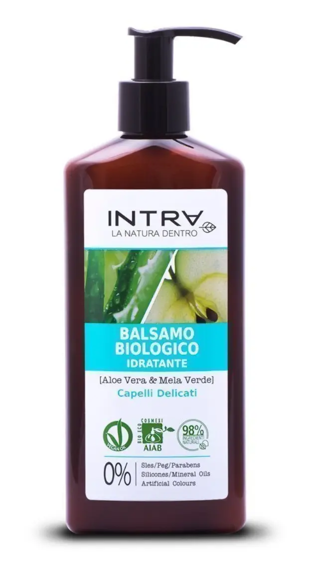 Intra Conditioner Aloe Vera & Green Apple Ενυδατικό Conditioner Μαλλιών, 250ml
