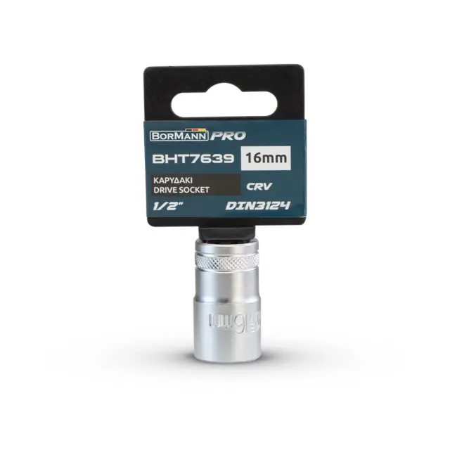 Bormann Pro BHT7639 - Καρυδάκι 1/2" No.16mm (048534) 2