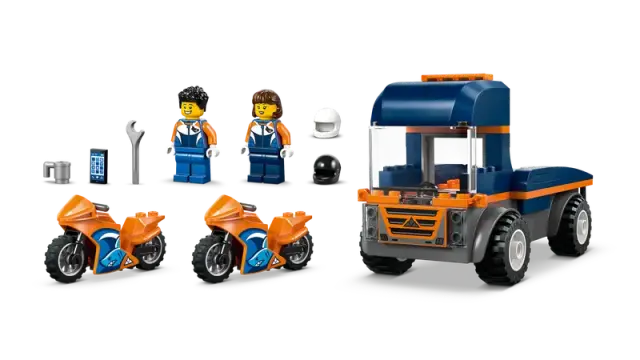 LEGO® City Motorcycle Transporter για 4+ Ετών 88τμχ - 60491 3