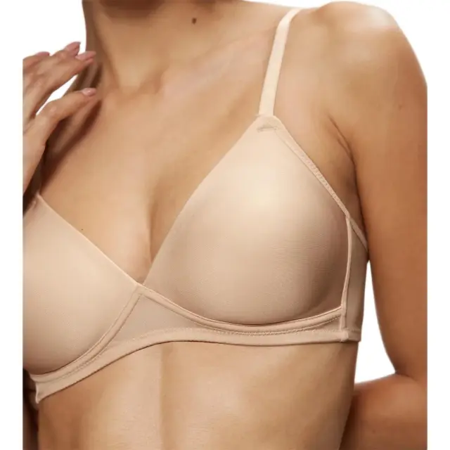 Triumph Γυναικείο Σουτιέν Soft Sensation P Χωρίς Μπανέλα με Ελαφριά Ενίσχυση, Χρώμα Μπεζ 3