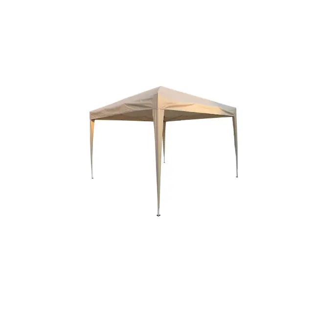 Κιόσκι GAZEBO Μέταλλο/Ύφασμα Άσπρο 3x3 m (H. 2.55 m)