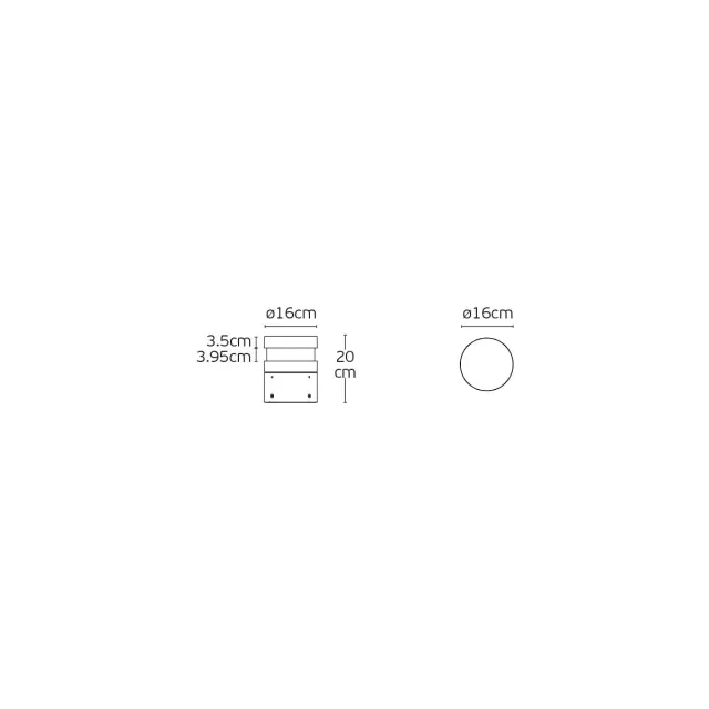 Toso VK/02229/AN/W/20 – Φωτιστικό Δαπέδου LED 20W 3000K IP65 Ανθρακί 3