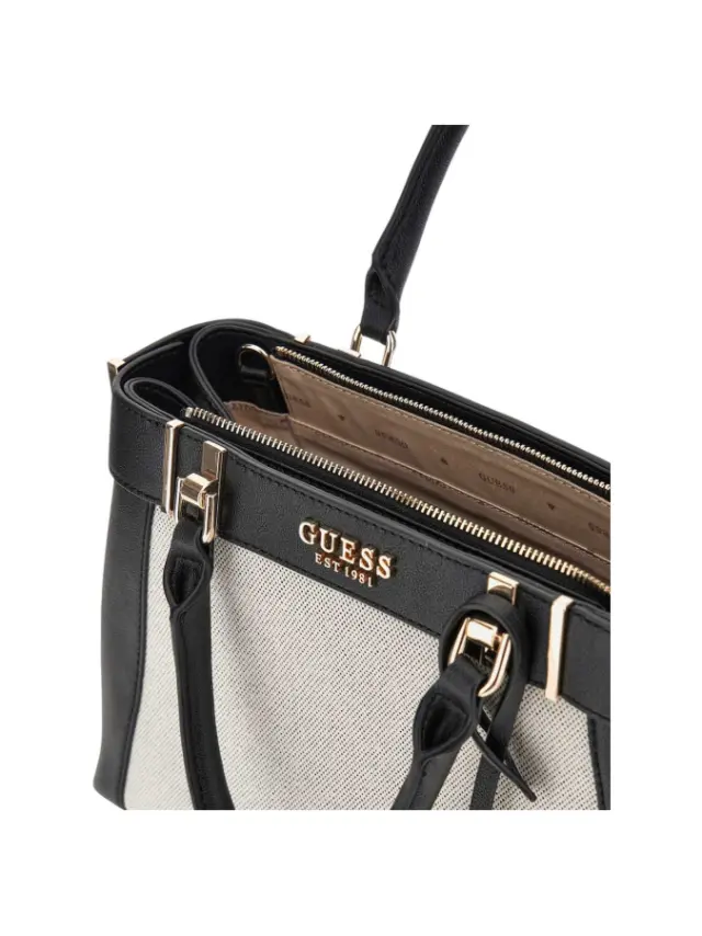 Guess Γυναικεία Τσάντα Χειρός Μαύρη HWAG9633060-NTB 3