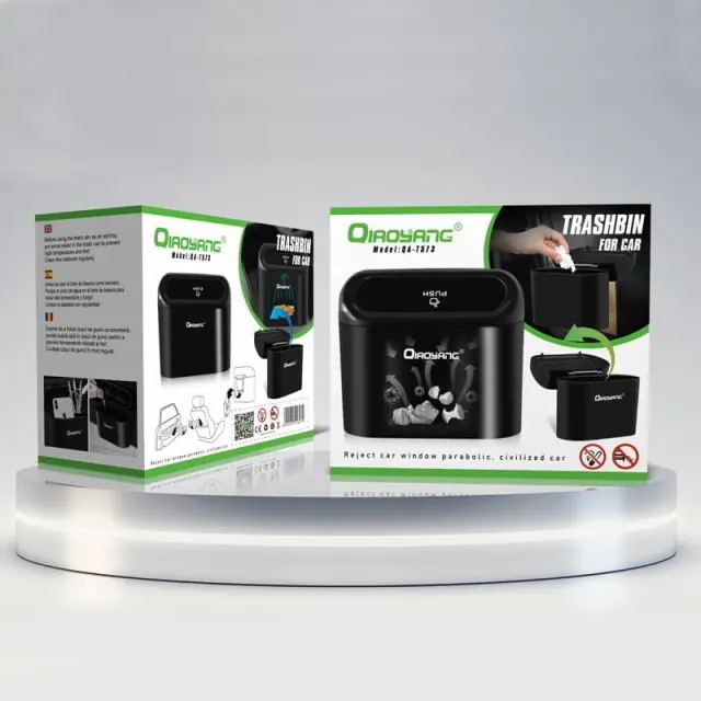 QIAOYANG κάδος αποριμμάτων αυτοκινήτου - QIAOYANG Car trash can 400066