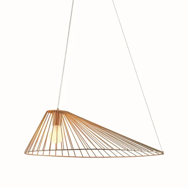 ΚΡΕΜΑΣΤΟ ΦΩΤΙΣΤΙΚΟ 1xE27 CAPPELLO ΧΡΥΣΟ ΜΕΤ/ΚΟ 60Χ40X120CM / OD91681PG