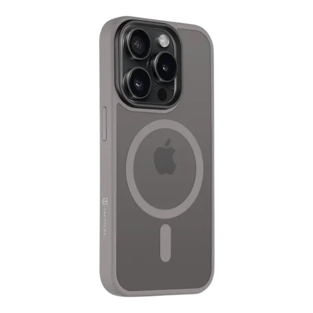 Tactical MagForce Hyperstealth Cover for Apple iPhone 15 Pro Light Grey 2