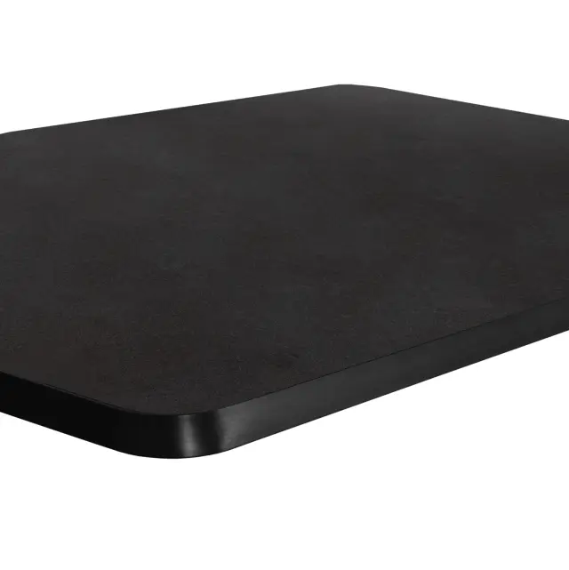 ΕΠΙΦΑΝΕΙΑ ΤΡΑΠΕΖΙΟΥ SINTERED STONE FB96656.01 ΜΑΥΡΗ ΜΕ ΠΛΑΙΣΙΟ ALU ΜΑΥΡΟ 120x80εκ. 3