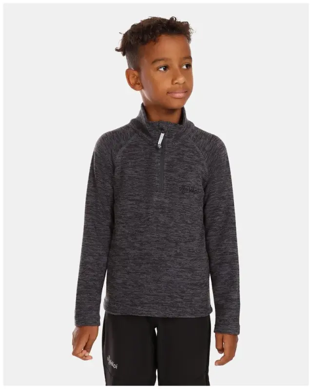 Almeri-J Dark Grey Παιδική Ζακέτα Fleece Kilpi - UJ0204KI-DGY - 122 cm