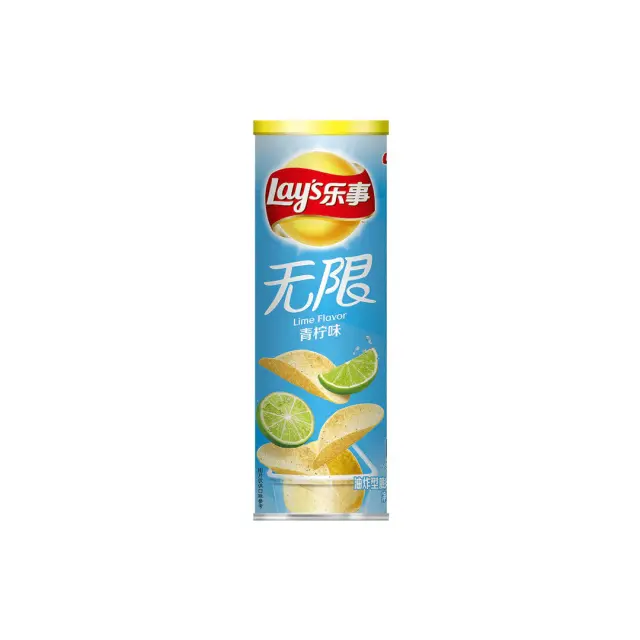 Lay's Stax Potato Chips Lime Flavor 90gr