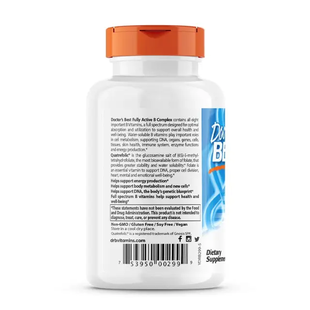 Doctor's Best Fully Active B Complex 3