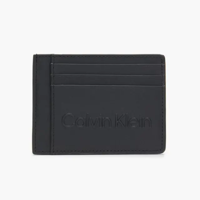 Δερμάτινη Καρτοθήκη Calvin Klein K50K509971-BAX Μαύρο - Single Size