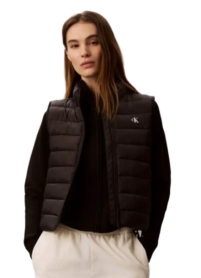 Calvin Klein γυναικείο αμάνικο packable κροπ μπουφάν LV047G506G-1