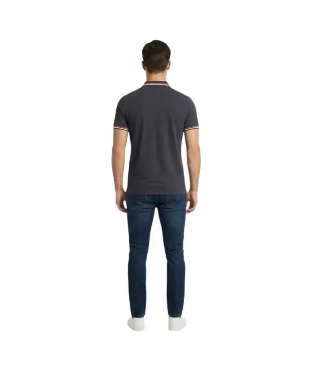 Cavalli Class - Ανδρική Μπλούζα Κοντομάνικη Polo Πικέ QXT64XKB002-04926 Μπλε Σκούρο 2
