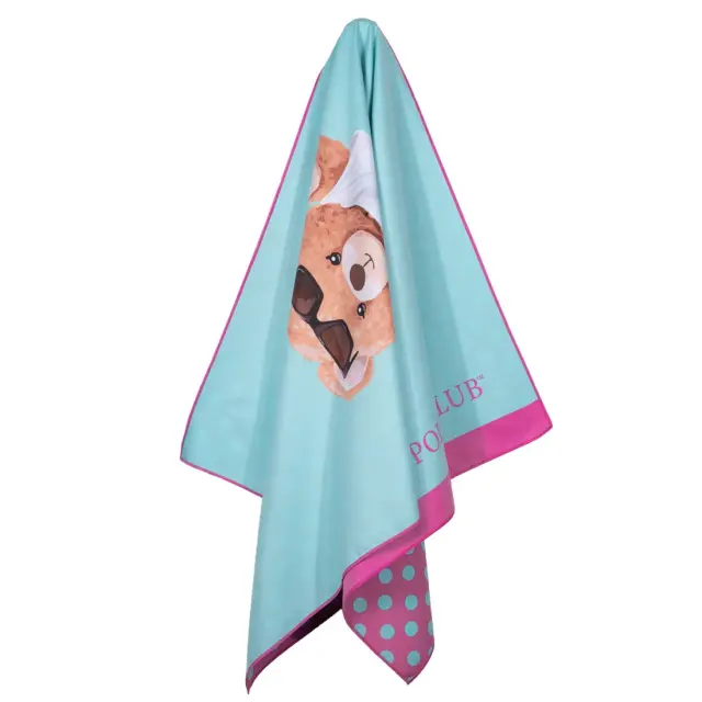 Πετσέτα Θαλάσσης 70x140 280gsm Greenwich Polo Club Junior Micro 5223 Mint-Fuchsia 100% Microfiber 2