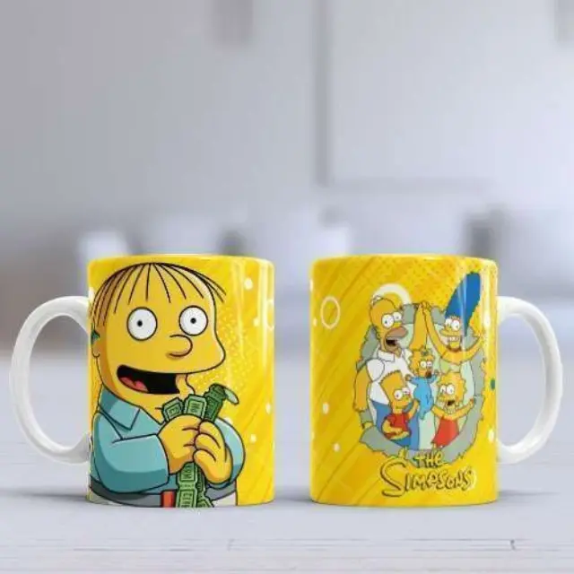 Kούπα κεραμική λευκη 330ml Simpsons - Ralph Wiggum η κούπα είναι με συσκευασία δώρου