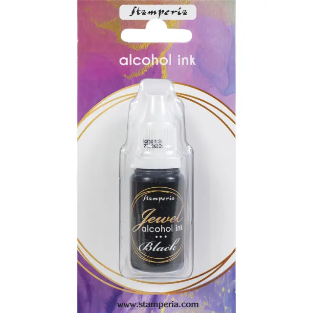 Μελάνι Οινοπνεύματος Stamperia Jewel Alcohol Ink 18ml - Black