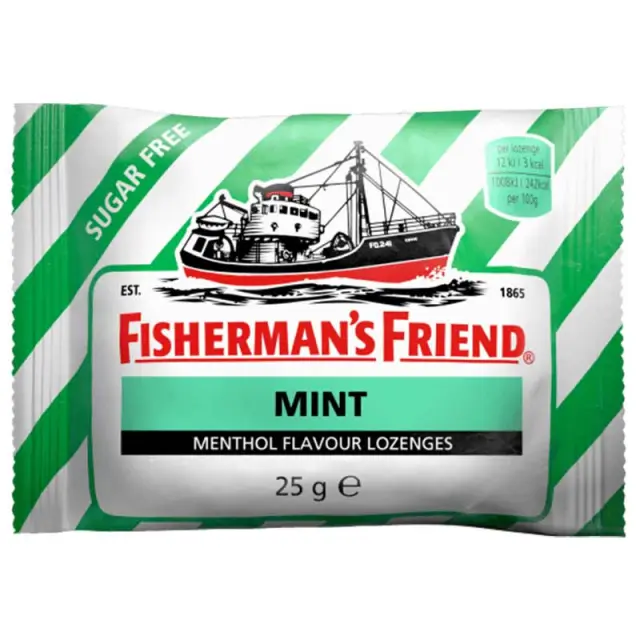 Fisherman’s Friend Mint για το Βήχα + τον Ερεθισμένο Λαιμό 25gr