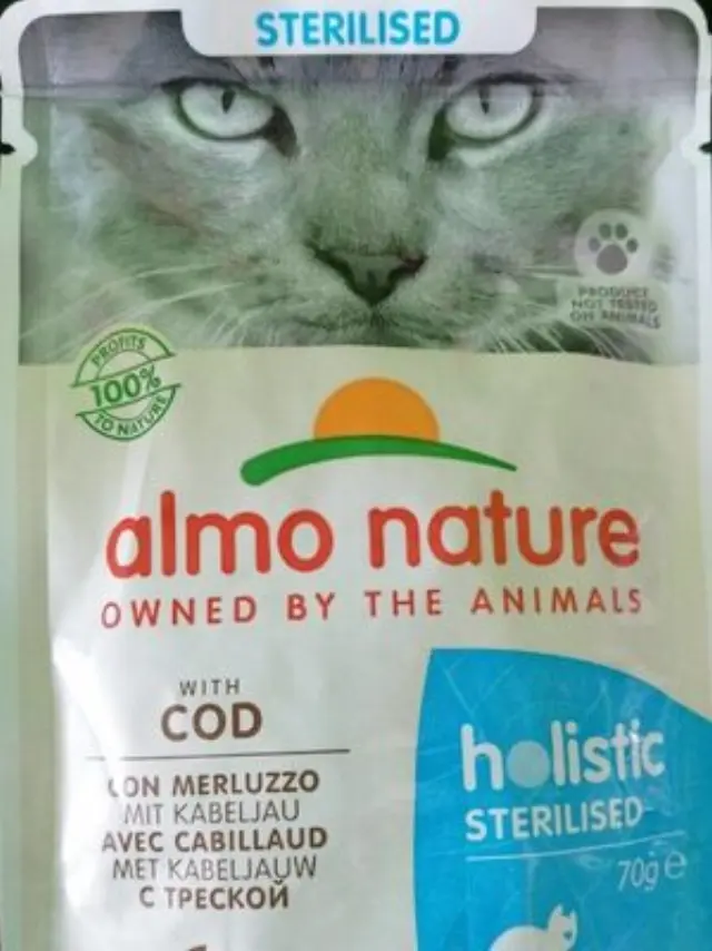 Almo Nature Functional Cat Adult Sterilized Φακελάκι Βακαλάος 70gr Μονόχρωμο