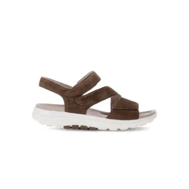 Gabor Πέδιλα Γυναικείο δέρμα Nubuck Καφέ GAB/86813 44-CACAO