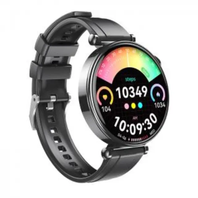 Smartwatch με οθόνη AMOLED 1.32\" σε μαύρο χρώμα 3