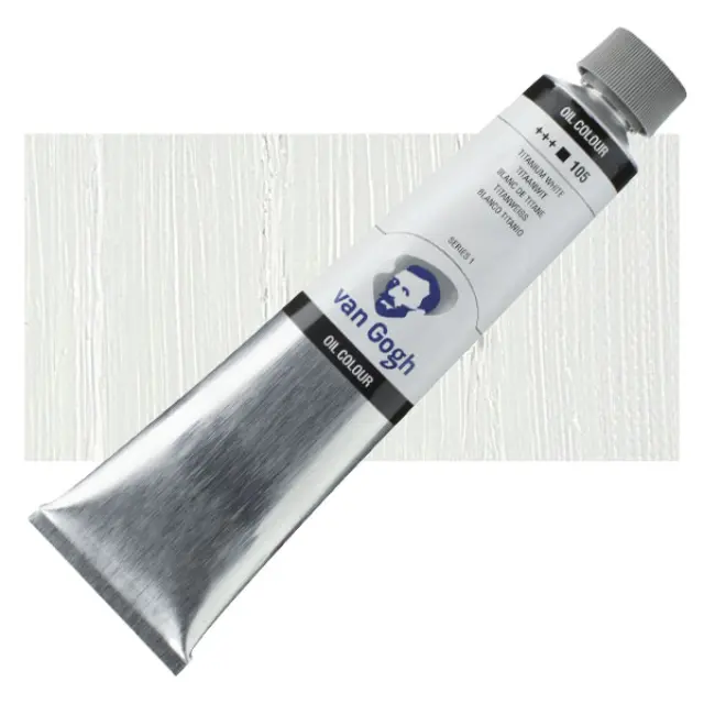 Λάδι Talens Van Gogh - 105 Titanium White - 60ml