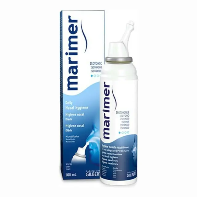 Gilbert Lab Marimer Isotonic Daily Nasal Hygiene Ρινικό Σπρέι με Θαλασσινό Νερό για Όλη την Οικογένεια 100ml