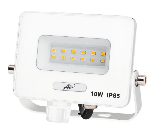 ΠΡΟΒΟΛΕΑΣ LED ΚΑΙ ΓΙΑ ΑΝΙΧΝΕΥΤΗ ΚΙΝΗΣΗΣ 10W 230V 6200K IP65 ΛΕΥΚΟΣ