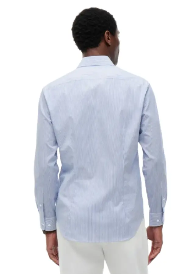 TommyHilfiger ανδρικό ριγέ πουκάμισο slim MW0MW43746-1 2