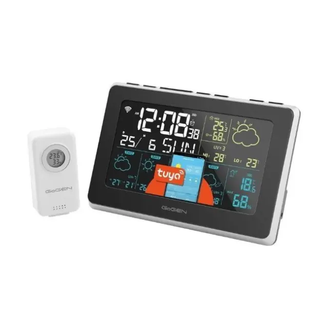 GoGen Μετεωρολογικός Σταθμός ME 3565 Smart Silver (5098)