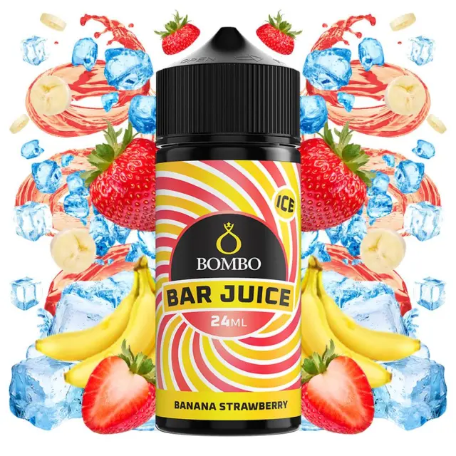 Bombo Bar Juice Banana Strawberry 20ml/120ml