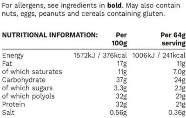 Smart Protein Bar White Choc Blondie 64g PhD 2