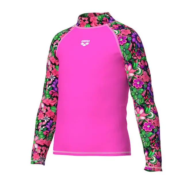 Arena Unisex Kids Longsleeve UV Protection Rash Swim Vest Φούξια 011114-960 (Arena)