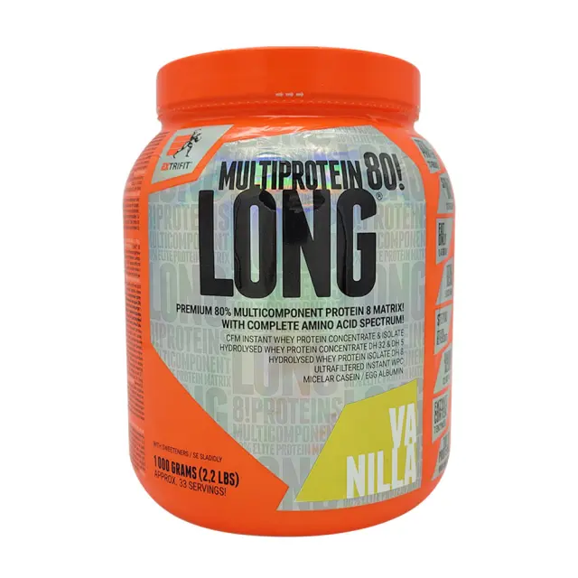 Extrifit Long 80 Multiprotein vanilla, 1000-g