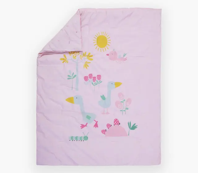Nef-Nef Spring Happiness βρεφικό κουβερλί κούνιας 110x140cm 039598-1 - OS