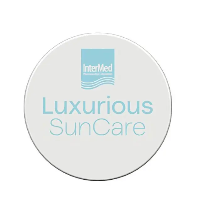 Intermed Luxurious Suncare Silk Cover Αντηλιακή Πούδρα Προσώπου SPF50 Light 12gr