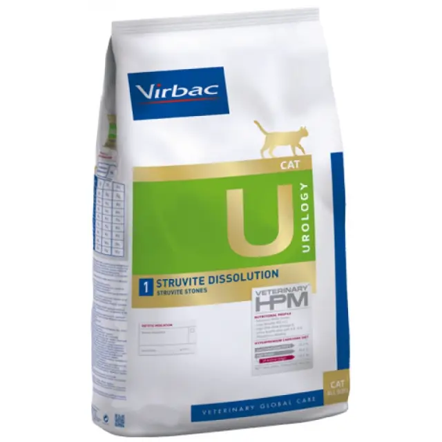 Virbac Cat Urology Struvite Dissolution Ξηρά Τροφή Γάτας 1.5kg