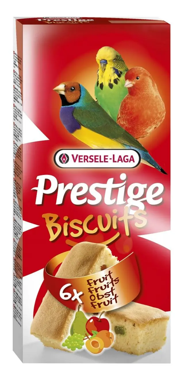 Versele Laga Prestige Biscuits Τροφή για Καναρίνια με Φρούτα 70gr 2