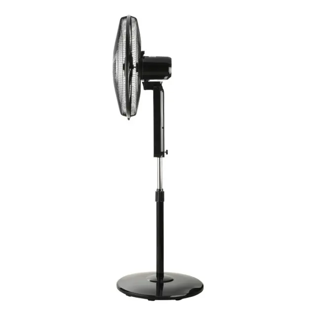 Estia Ανεμιστήρας Σταντ Επιδαπέδιος Bow 45Cm 75W Μαύρος Με Τηλεχειριστήριο 3