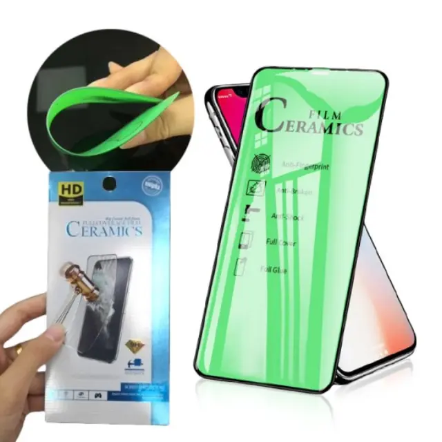 Ceramic Full Face Full Glue Προστατευτικό Tempered Glass για Realme 9/ 9 Pro- Black